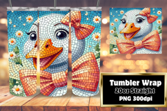 Artistic 20oz Tumbler Design , Goose Product Image 1
