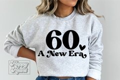 60 A New Era SVG - Hello Sixty Birthday - 60th Birthday Girl Product Image 2