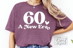 60 A New Era SVG - Hello Sixty Birthday - 60th Birthday Girl Product Image 3