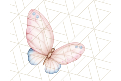 Pastel Blue Fairy Garden Clipart, Enchanted Cottagecore Png Product Image 4