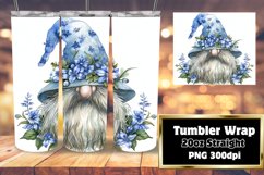 Tranquil Watercolor Gnome 20oz Tumbler Art Product Image 1
