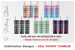 8 Adults Hidden Message Designs - 20oz Skinny Tumbler Product Image 14