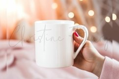 Valentine&#039;s Mug Mockup In Hands | Valentine&#039;s Day Mockup Product Image 3