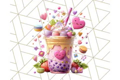 Kawaii City Girl PNG Clipart, Soft Dreamy Style Clip Art Product Image 4