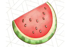 Pastel Summer Treats Clipart PNG, Cute Picnic Fair Food Art Product Image 4