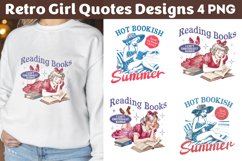 Retro Girl Quotes Designs png Product Image 1
