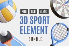3D Sport Fun Pack for Designers Product Image 1