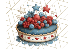 4th of July Desserts PNG Clipart, Americana Patriotic Treats Product Image 4