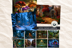 Fantasy Backdrop Bazaar Backgrounds Product Image 4