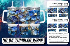 Blossom Beauty: Floral Tumbler Collection 40oz Product Image 1