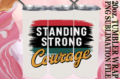 PRESENT OF HARMONY 20oz TUMBLER WRAP, Juneteenth Product Image 1