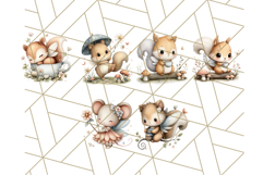 Forest Fairy Garden Creatures PNG, Whimsical Woodland Art Product Image 8
