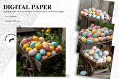 Easter Egg Blank Background Backdrop Wallpaper Wall Art_60 Product Image 1