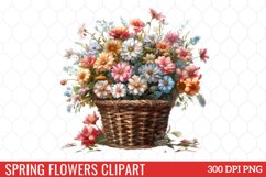 Spring Flowers Clipart Product Image 1