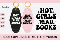 Book Lover Motel Keychain SVG Vol. 2 | Hot Girls Read Books Product Image 1