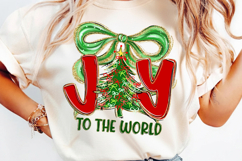 Joy To The World Png Coquette Jesus Christmas Png, Jesus Png Product Image 2