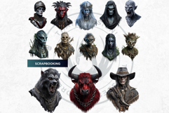 Creatures of Folklore PNG, World Mythology Monster Product Image 4