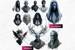 Creatures of Folklore PNG, World Mythology Monster Product Image 6