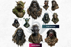 Creatures of Folklore PNG, World Mythology Monster Product Image 8