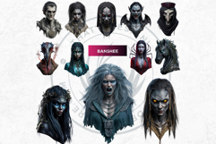 Creatures of Folklore PNG, World Mythology Monster Product Image 9
