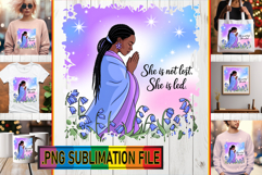 Joyful TOTE BAG Gift Magic PNG, Praying Woman Product Image 1