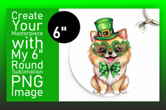 Lovely Round Design Car Coaster , St Patrick Product Image 1