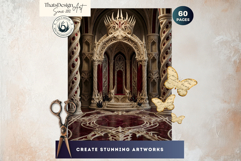 The Hollow Thrones Dark Fantasy Backdrops for Scrapbooking Product Image 7