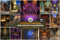 Legends Unbound RPG Fantasy Backdrops and backgrounds Product Image 1