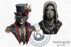 Dark Fantasy Characters Clipart Set Product Image 6