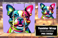 BEAUTIFUL 20oz Tumbler Artwork , Dog Product Image 1