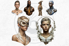 Surreal Dream And Fantasy Sleep Graphics Set, Fantasy PNG Product Image 10