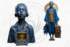 Surreal Dream And Fantasy Sleep Graphics Set, Fantasy PNG Product Image 6