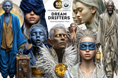 Surreal Dream And Fantasy Sleep Graphics Set, Fantasy PNG Product Image 1