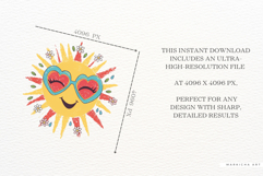 Spring Happy Sun Clipart Product Image 6