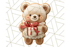 Christmas Cookies Clipart PNG Festive Treats Product Image 4