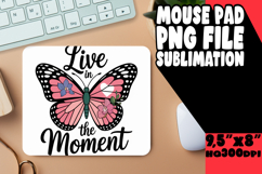 Sweet DESK PAD PNG Style, Butterfly Product Image 1