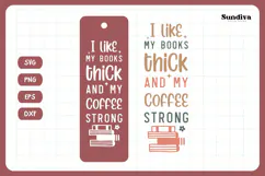 Bookmark Saying SVG | Funny Book Lovers - My Books Thick Product Image 3