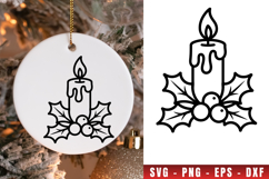 Christmas icon svg, icon png clipart, christmas outline svg Product Image 1