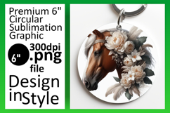 Lovely Round Design for Car Coasters , Horse Product Image 1