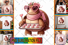 Vibrant TSHIRT Gift Ideas PNG, Turtle Product Image 1