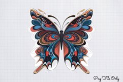 Smoke Butterflies Clipart PNG Product Image 1