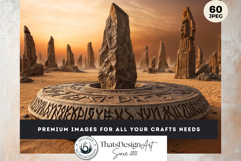 Epic Fantasy Landscape Backdrops for RPGs and Junk Journals Product Image 10