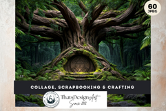 Epic Fantasy Landscape Backdrops for RPGs and Junk Journals Product Image 5