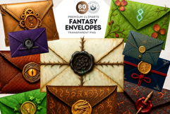 Magic Fantasy Envelopes PNG Clipart Witchcraft &amp; Wizardry Product Image 1