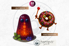Fantasy Food Characters RPG Clipart PNG Graphics Bundle Product Image 10
