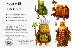 Fantasy Food Characters RPG Clipart PNG Graphics Bundle Product Image 2