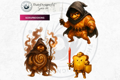 Fantasy Food Characters RPG Clipart PNG Graphics Bundle Product Image 8