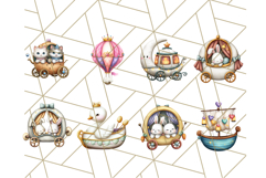 Royal Carriage &amp; Princess Vehicle PNG Clipart for Fairytales Product Image 4