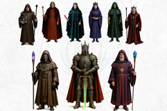 Gothic Alchemy PNG clipart set - witchcraft graphics , mage Product Image 8