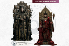 Gothic Horror Ecclesial Clipart for Journals &amp; DIY Product Image 11